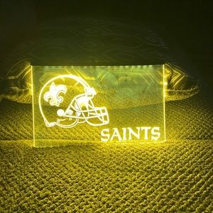 Brand new New Orleans Saints LED sign